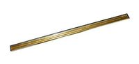 Ettore 1123 Master Brass Clipped Squeegee Channel with Rubber, Size 8 (Pack of 12)