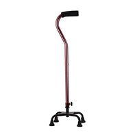 Elderly walker Cane Retractable Lightweight Aluminum Alloy Corner Cane Auxiliary Walking Support Straight Hand/Bend FANJIANI (Color : A)