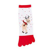 BingYELH Christmas Socks for Women, Womens Girls Warm Winter Crew Socks Holiday Slipper Socks
