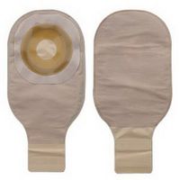 Premier 1-Piece Drainable Pouch Precut 1-1/4" with Flextend Barrier, Beige - 10 Each / Box