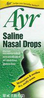 AYR Saline Nasal Drops 50ml QTY: 1 by Ayr