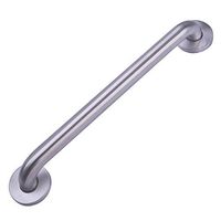 AmazonBasics Bathroom Handicap Safety Grab Bar, 18 Inch Length, 1.25 Inch Diameter