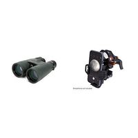 Celestron 71336 Nature DX 12x56 Binocular (Green) with Universal Smartphone Adapter