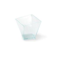 Alcas 2-Oz Mini Mon Amour / Bijoux Square Dessert Cup 2.17" x 2.17" x 2.17" High - 60 Pieces