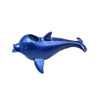 Dolphin Pipe Portable Pendant Mini Pipe, Surprise Gift for Family and Friends (Color : Blue)
