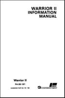 Piper Pa28-161 Warrior III 1995 & Up Pilots Information Manual