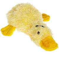 Multipet Duckworth Plush Dog Toy, Assorted Colors, Large (Pack of 1)