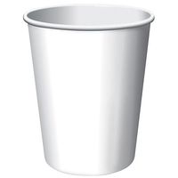 amscan Frosty White 9oz - PaperCups