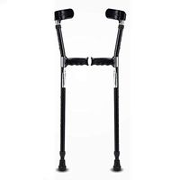Lightweight Aluminum Alloy Retractable Anti-Skid Elbow Arm Cane Sliding Height Adjustable Old Cane Walker