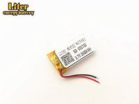 3.7V 260mAh 601730 Lithium Polymer Ion Rechargeable Battery Lithium Polymer Li-Po Battery for MP4 GPS MP3 Bluetooth Stereo DIY Gift
