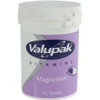 Valupak Magnesium 187.5mg 30s by Valupak