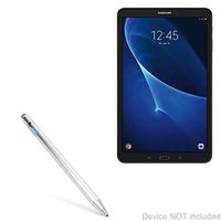 Samsung Galaxy Tab A 10.1 2019 Wi-Fi Stylus Pen, BoxWave [AccuPoint Active Stylus] Electronic Stylus with Ultra Fine Tip for Samsung Galaxy Tab A 10.1 2019 Wi-Fi - Metallic Silver