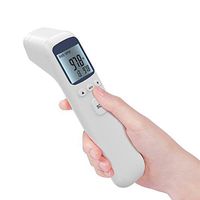Forehead Thermometer, Infrared Accurate Forehead Thermometer Gun, Ear Thermometer, Non-Contact Infrared Digital Thermometer, Instant Reading for Baby Kids and Adults, Indoor and Outdoor
