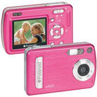 Polaroid A520 Pink Digital Camera 5mp Breast Cancer Awareness
