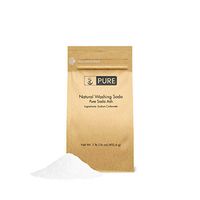 Natural Washing Soda (1 lb.) by Pure Organic Ingredients, Also Called Soda Ash or Sodium Carbonate, Eco-Friendly Packaging, Multi-Purpose Cleaner, Water Softener, Stain-Remover