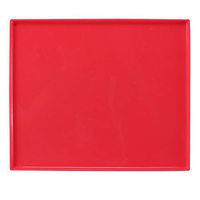 AGAWA Silicone Baking Mat,Swiss Roll Cake Mat Flexible Baking Tray Sheet Jelly Roll Pan Silicone Cookies MoldRed