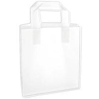 Plastic Gift Bags with Handles- 25 Count (5x3x6)