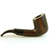 Mr. Brog Full Bent Tobacco Pipe - Model No: 37 Viking Walnut - Pear Wood Roots - Hand Made