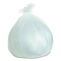 GEN High-Density Can Liner, 43 inches x 46 inches, 56-Gallon, 22 Micron Equivalent, Clear (Case of 10 rolls)