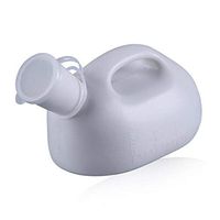 NHFF 2000ml Men's Urine Bottle, Urinal Urinal Pot Urine Thicken Chamber Pot with lid Urinal (Color : White)