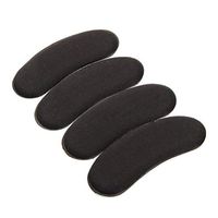 Healifty Heel Grips Heel Liner Sponge Heel Stickers 10Pair(Black)