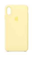 iPhone Xs Max Silicone Case - Mellow Yellow