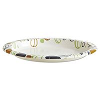 Boardwalk DEER9PLT Deerfield Printed Paper Plates, 9-Inch Diameter, 50 Plates/pack, 20 Packs/carton