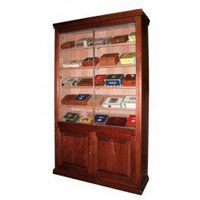 Best Humidors - Regal Supreme Cigar 100% Cedar Humidor Cabinet 4' X 7' X 16.75" - Made in USA - FREE SHIPPING