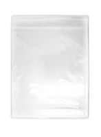Mat Board Center, Crystal Clear, Clear Resealable Cello/Cellophane Bags Good for Print Mat Matting, Clothing T-Shirt Stroage, Card Item etc, with Flap - 100 Bags (8x10")