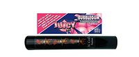 Herb Airtight Tube Pocket Protector with Juicy Jay's Bubblegum 1.25 Flavored Hemp Rolling Papers 1 Count DC Crafts Nation- Tiki Man