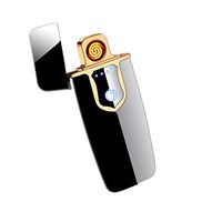 New USB - Charged Windproof Lighter, Exquisite Gift Box Packaging