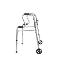 Jonigo Aluminum Alloy Elderly Walker Assisted Walking Frame Booster Four-Legged Cane Walker