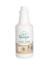 20% White Vinegar - 200 Grain Vinegar Concentrate - 1 Quart of Natural and Safe Multi-Use Concentrated Industrial Vinegar