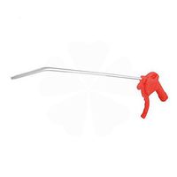 Red Plastic Handle Grip Triggered Industrial Air Blow Gun Dust Cleaning Duster By FemiaD
