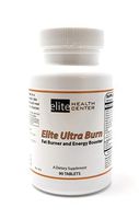 Elite Health Center Ultra Burn, Advanced Formula Fat Burner & Energy Booster Supplement - 90 Tablets