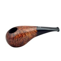 No. 150 Handmade Briar Brown Smooth Short Tobacco Smoking Pipe