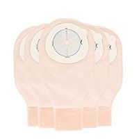 HZYWL One-Piece Ostomy Bag Open Anal Bag, Fake Anal Colostomy Supplies, Ostomy Bags for Ileostomy Stoma Care Pack of 10/ Box