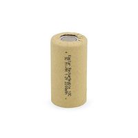 Kastar Sub C 2200mAh NiCd Flat Top Rechargeable Battery (No Tabs)