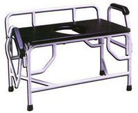 Extra-Large, Heavy Duty, Drop Arm Commode
