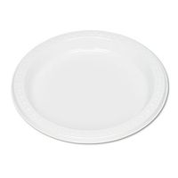 Tablemate - Plastic Dinnerware, Plates, 7" dia, White, 125/Pack 7644WH (DMi PK