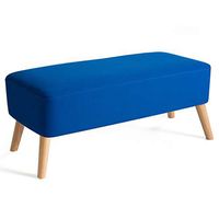 Test shoes table Dressing bed end stool Sofa stool clothing store Solid wood shoe bench Change shoe bench Suitable for different occasions Detachable cloth cover Bath & Shower Aids