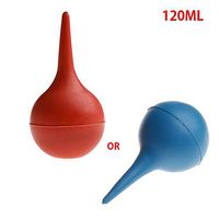 co.opmart - New 120ml Rubber Suction Ear Washing Syringe Squeeze Bulb Laboratory Tool (120ml, Sent at Random)