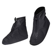 Roysberry Shoe Cover, Unisex Shoes Covers Rain Boots Cover PVC Reusable Non-Slip Cover Waterproof Black, Perfect for Rainy Day