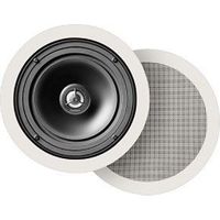 Definitive Technology UIW64/A Round in-Ceiling Speakers (Pair, White)