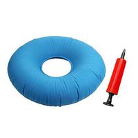 Healifty Donut Cushion Donut Cushion Portable Inflatable Seat Pillow for Hemorrhoid Tailbone Coccyx Pain Relief Air Pump Included