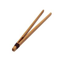 Xdodnev Kongfu Tea Tongs Clip Wooden Bacon Tong Bamboo Salad Kitchen Food Toast Tweezer Clamp Kitchen Gadget Tools
