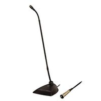 Shure MX418D/C Cardioid Condenser Microphone, 18" Gooseneck, Includes Desktop Base with 10' Cable, Logic Functions, Programmable Switch, LED Indicator, Snap-Fit Foam Windscreen