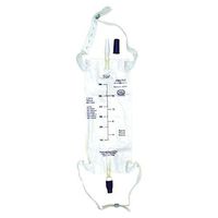 AMSure Leg Bags-Size: Medium, Capacity: 600 millileter Type: Twist Turn Drain Port - UOM = Case of 48