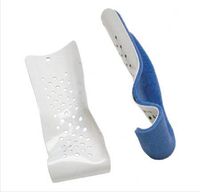 DJO Procare Wrist / Forearm Splint Colles Aluminum / Foam Right Hand White / Blue Medium - Qty : 1