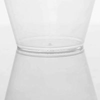 BalsaCircle 75 pcs 9 oz Clear Plastic Tumbler Cups - Disposable Wedding Party Catering Tableware